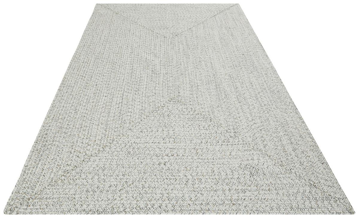 Outdoorteppich Trenzado Creme ca. 200x290cm - Multicolor/Creme, Design, Kunststoff (200/290cm)