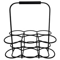 NOSIDŁO DO BUTELEK 64244 - czarny, Basics, metal (29/34/20cm) - Blomus