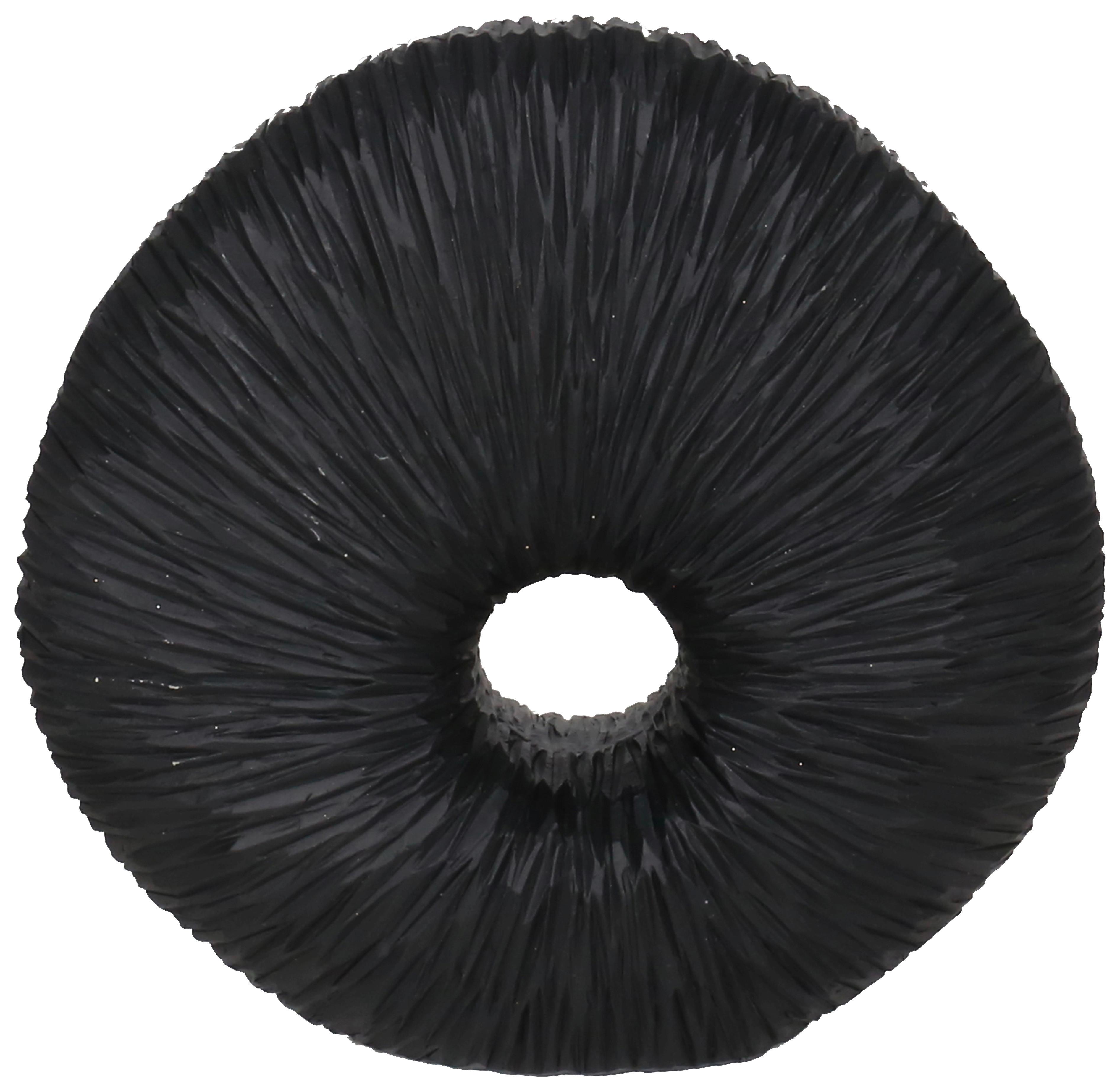 Skulptur Schwarz - Schwarz, Modern, Kunststoff (17/17/7,5cm) - Mömax