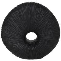 Skulptur Schwarz - Schwarz, Modern, Kunststoff (17/17/7,5cm) - Mömax