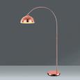 Stehleuchte Newcastle, max. 40 Watt - Kupferfarben, MODERN, Kunststoff/Metall (92/30/196cm)