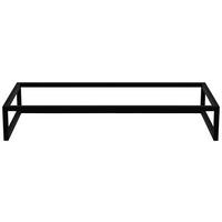 Fußgestell Unit in Schwarz - Schwarz, MODERN, Metall (45/15/40cm) - Based
