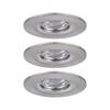 LED-Deckenleuchte Nova mini max. 4 Watt, 3-teilig - Alufarben, Basics, Metall (6,5cm) - Paulmann