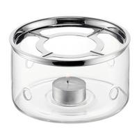 Stövchen Bodum-Bistro Chromfarben/Klar - Chromfarben, KONVENTIONELL, Glas (14/8/14cm) - Bodum