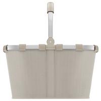 KOSZYK NA ZAKUPY BK6049 - beżowy, Basics, tworzywo sztuczne/tkanina (49/29/28cm) - Reisenthel