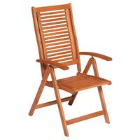 Zložljiv Vrtni Stol Cordoba, Masivno - naravne barve, Basics, les (58/114/68cm) - Gardenson