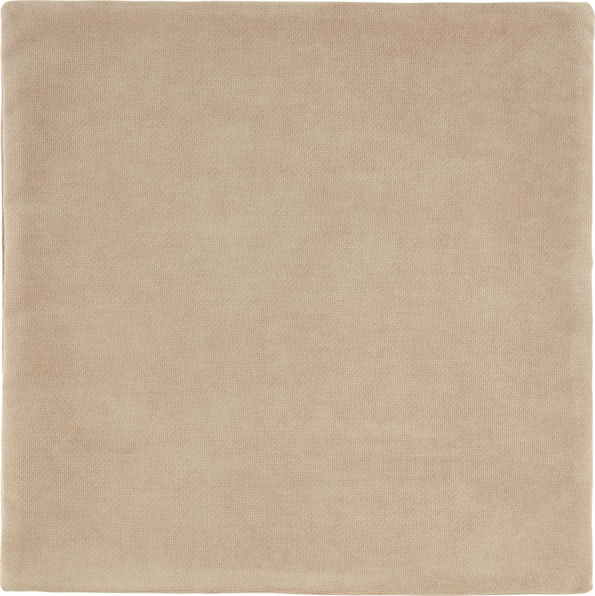 Kissenhülle Marit in Sand ca. 40x40cm - Sandfarben, Textil (40/40cm) - Premium Living