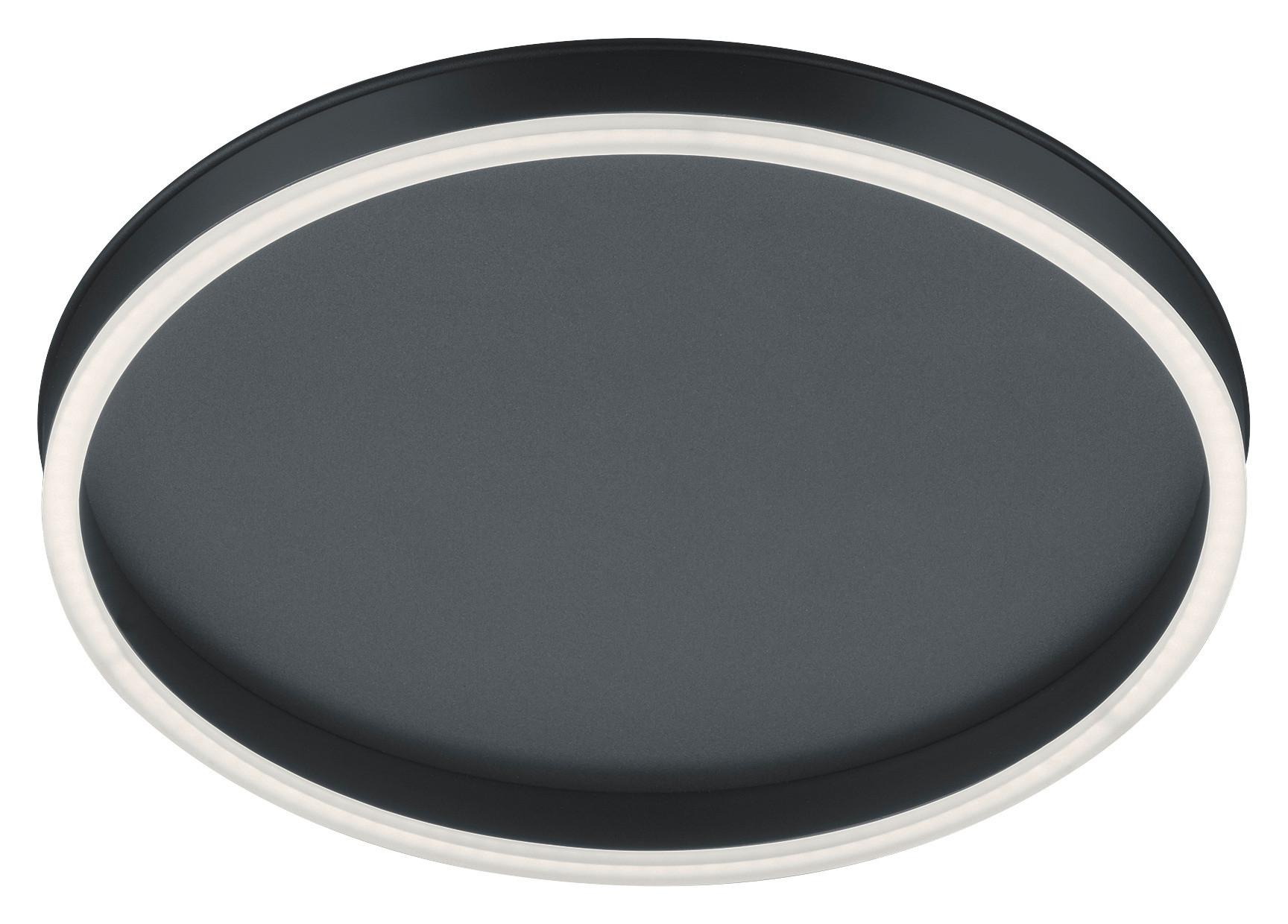 LAMPA SUFITOWA LED 15/1993.22 SONA - czarny, Design, tworzywo sztuczne/metal (40/7cm) - Helestra