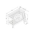 ETAGENBETT STEFAN - Naturfarben, Design, Holz (90/200cm) ETAGENBETT STEFAN - Naturfarben, Design, Holz (90/200cm)