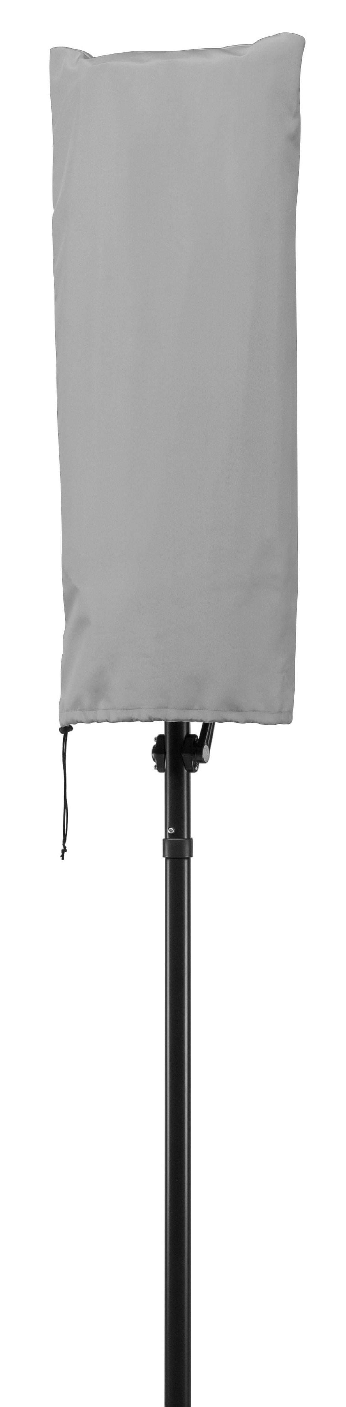 Doppelsonnenschirm Salerno ca.300x220x150cm Grün - Anthrazit/Grün, Basics, Textil/Metall (300/220/150cm) - Schneider