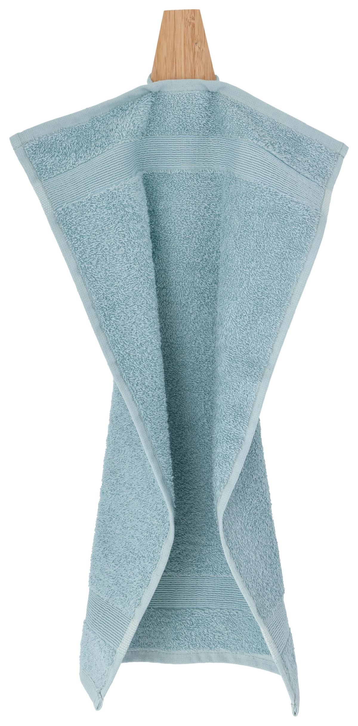 Duschtuch Silke Salbeigrün ca. 70x140cm - Salbeigrün, Textil (70/140cm)