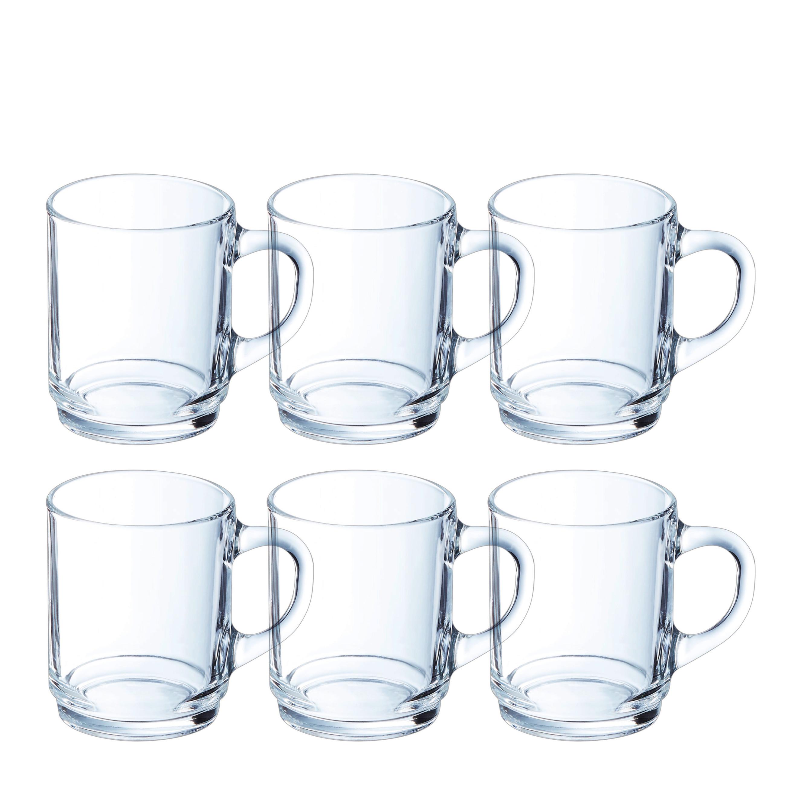 TEEGLÄSERSET 935576 TEEGLÄSER SET 6TLG - Transparent, Basics, Glas (7/9cm) - Mäser
