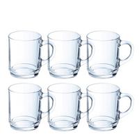 TEEGLÄSERSET 935576 TEEGLÄSER SET 6TLG - Transparent, Basics, Glas (7/9cm) - Mäser