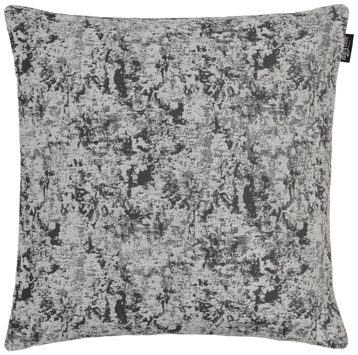 Zierkissen Sorelle in Anthrazit - Anthrazit, MODERN, Textil (50/50cm) - Mary's