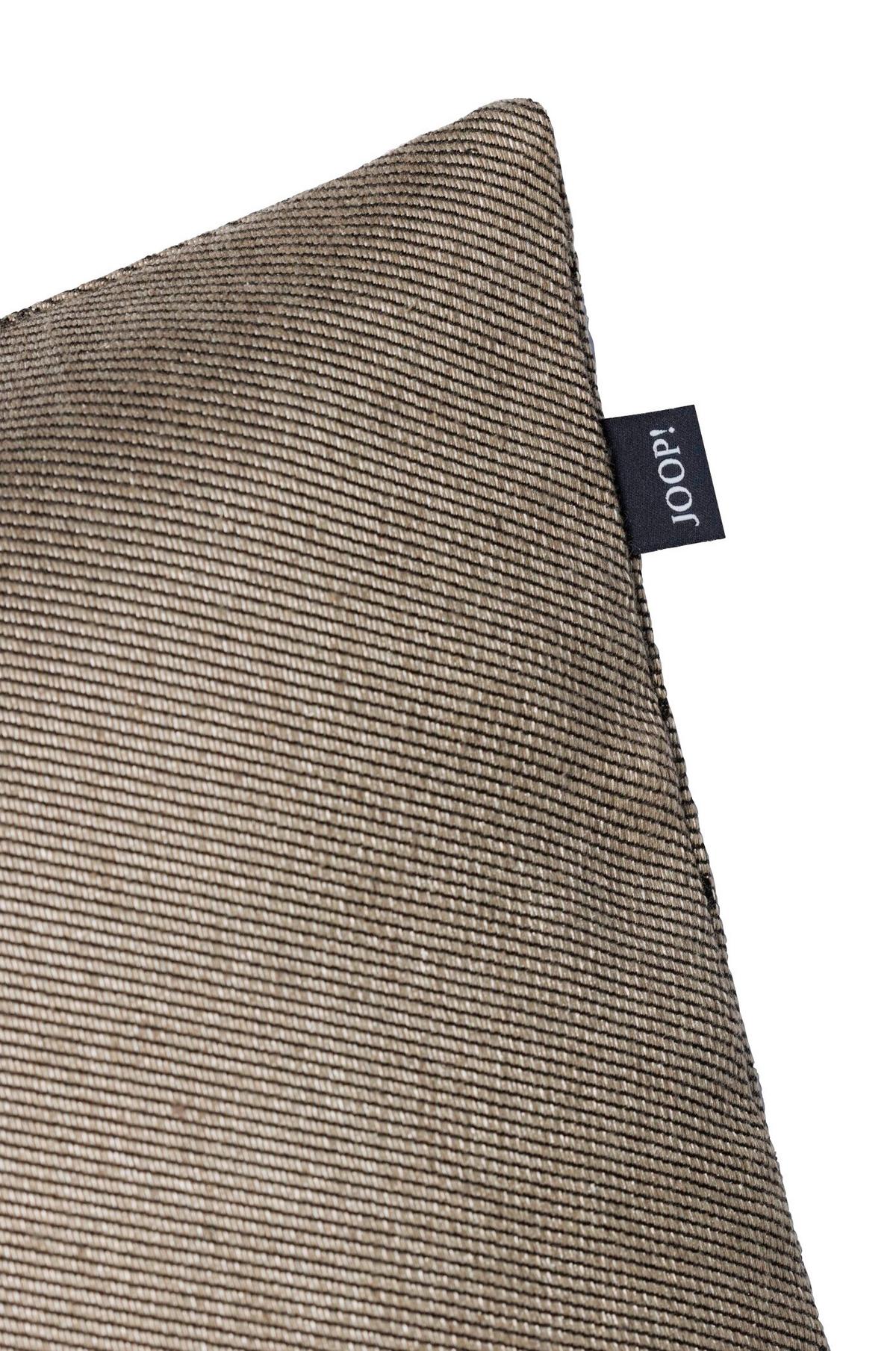 POSZWA NA PODUSZKĘ J-RIBBON - beżowy/mokka, Design, tkanina (40/40cm) - Joop!