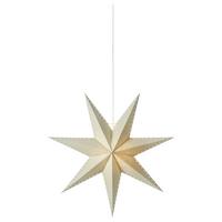 Dekostern Lively Pendant Star Hellgrau max. 6 Watt - Hellgrau, Basics, Papier (16/60/60cm) - Markslöjd