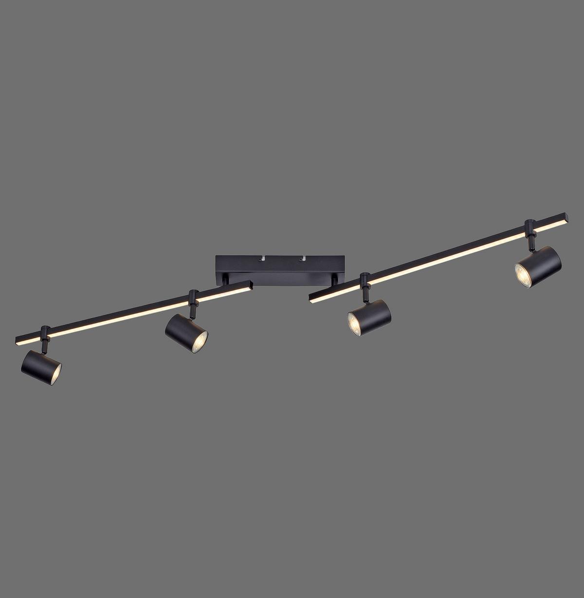 LAMPA REFLEKTOROWA LED 6525-18 BARIK IP20 - Design (120/14/18cm) - Paul Neuhaus