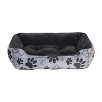 Haustierkissen Cubus Grau - Grau, Textil (40/60/15cm) - Mömax