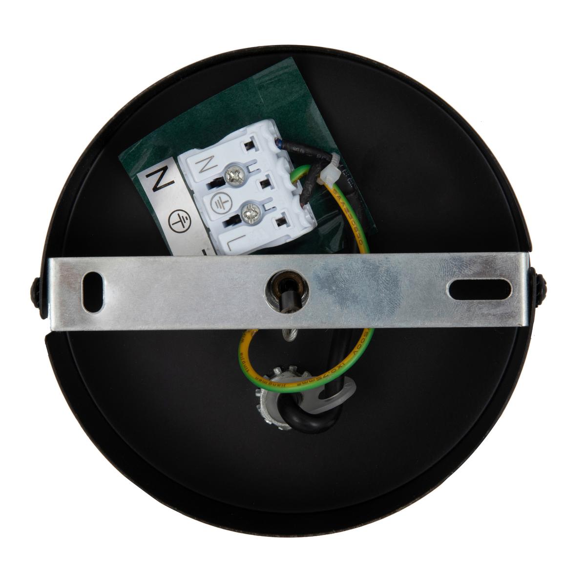 LAMPA WISZĄCA SHARLI - czarny, Trend, metal (148/110/159cm) - Novel