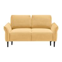 CANAPEA CU 2 LOCURI CUSTOM - galben, Modern, textil (150/85/92cm) - Mömax