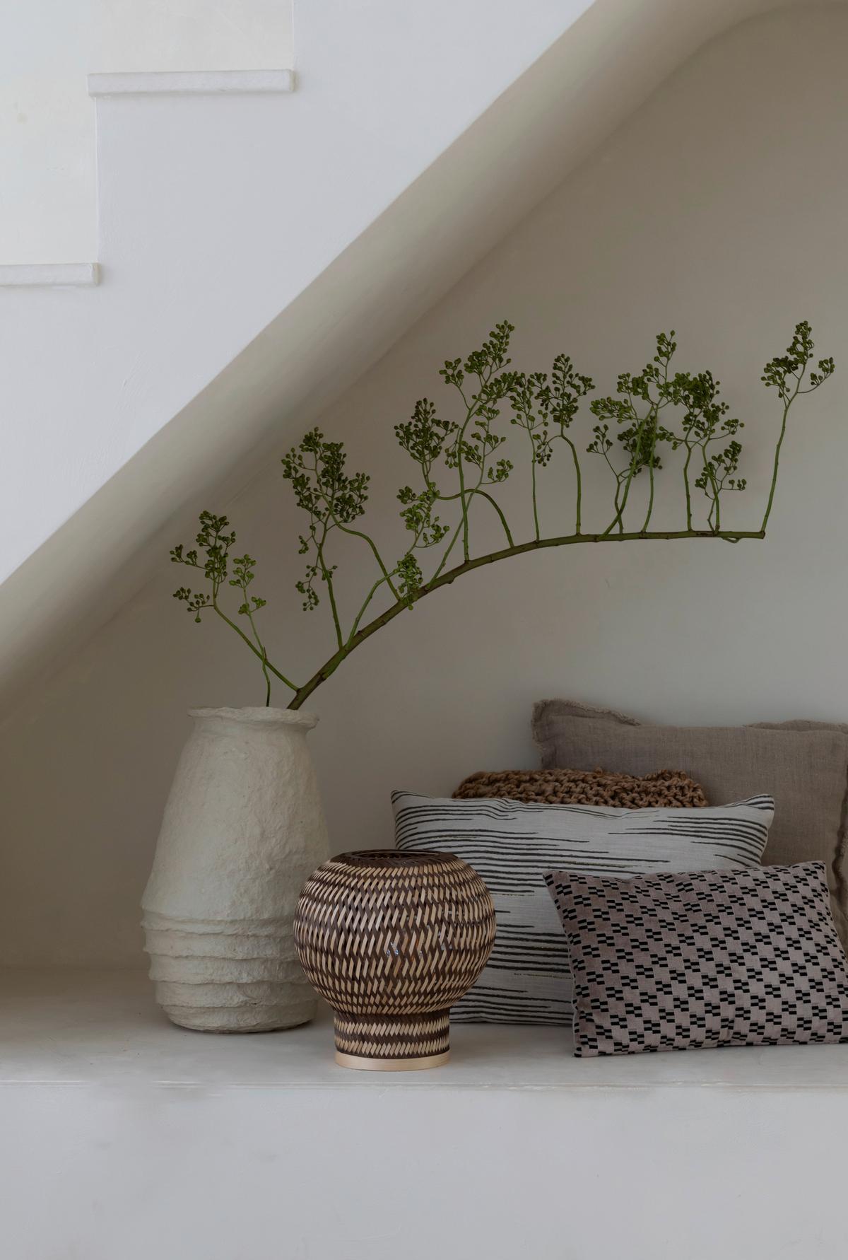 Namizna Svetilka Barbados, Rjava, Bambus - naravne barve/rjava, Basics, naravni materiali (25/27cm) - Good & Mojo