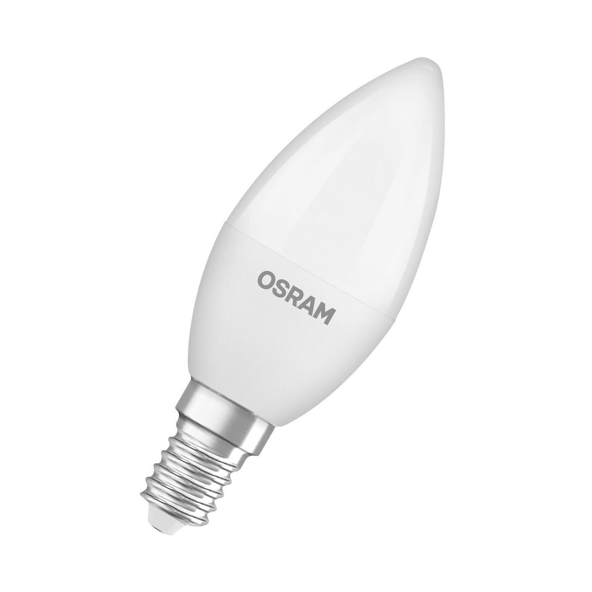 ŻARÓWKA LED BASECLB40 4,9W-827 FR - biały, Basics, tworzywo sztuczne (3,5/10,3cm) - Osram