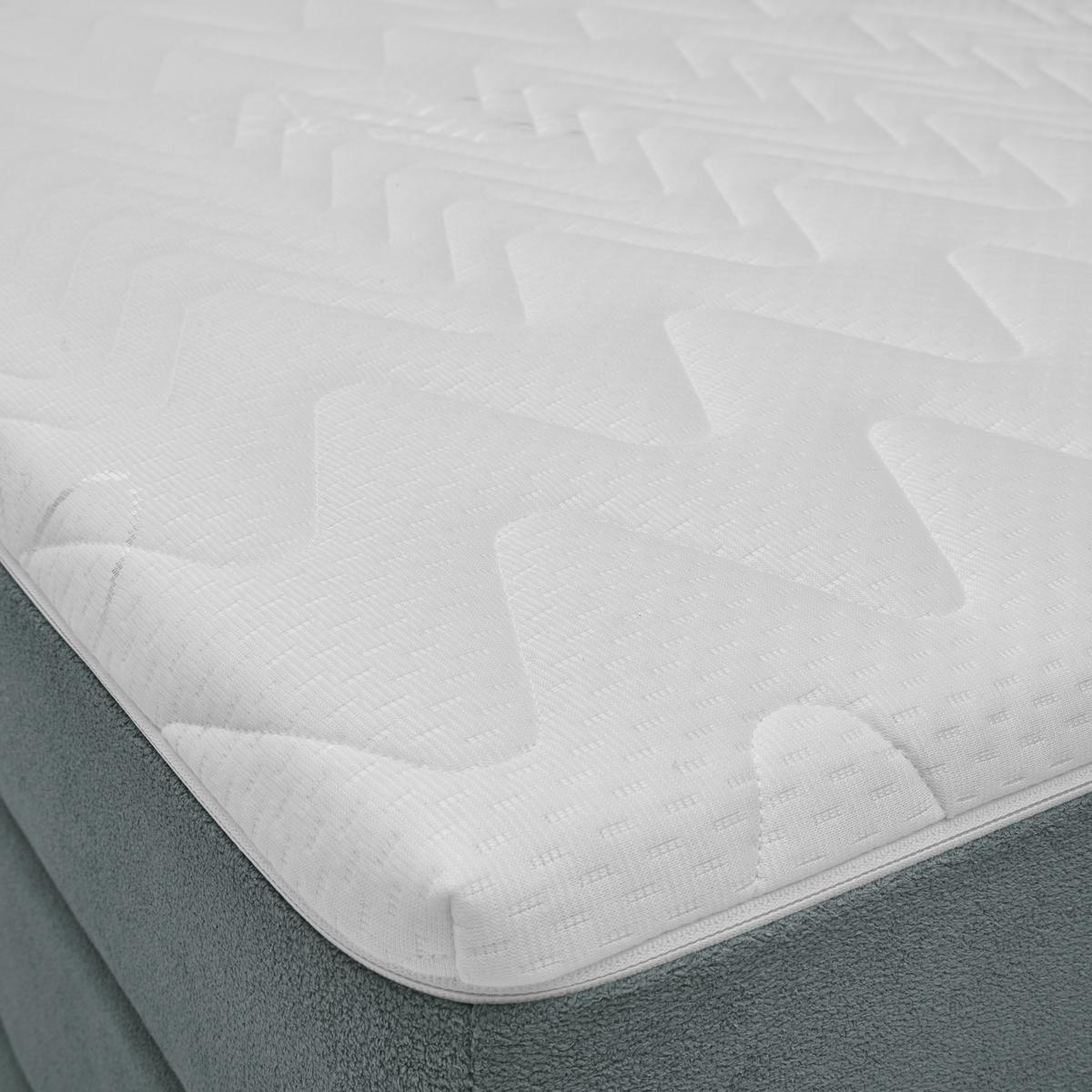 Boxspringbett Dixon Anthrazit ca. 120x200cm - Anthrazit/Schwarz, KONVENTIONELL, Holz/Holzwerkstoff (120/200cm) - Premium Living