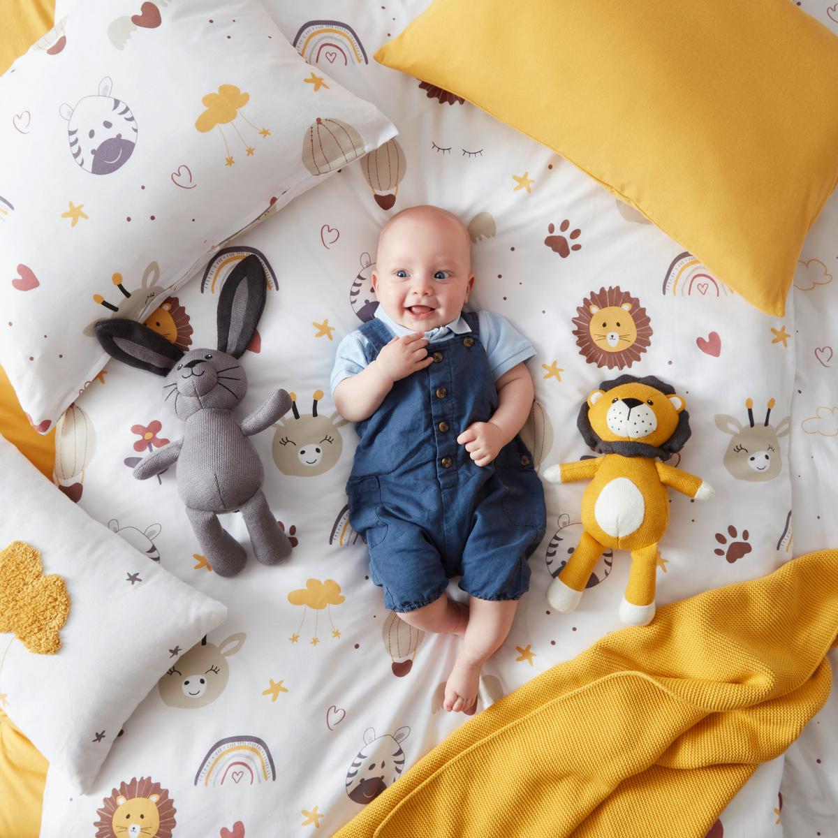 Animal de pluș Sally - gri, Konventionell, textil (44cm) - Modern Living