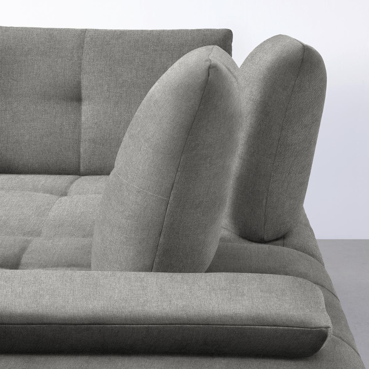 Wohnlandschaft Trendy Grau - Schwarz/Grau, MODERN, Holzwerkstoff/Textil (310/93/250cm) - Premium Living