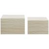 Stolić Set 2/1 Avril - prirodne boje, Design, drvni materijal (60/52/40/35cm) - Modern Living