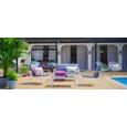 Lounge Garnitura Havanna - bijela/siva, Modern, staklo/metal - Modern Living Lounge Garnitura Havanna - bijela/siva, Modern, staklo/metal - Modern Living
