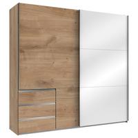 Ormar S Kliznim Vratima Level 36c - bijela/boje hrasta, Moderno, drvni materijal (250/236/65cm) - Modern Living