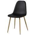 Stol Svenja Ii - črna/hrast, Moderno, kovina/tekstil (45,5/86,5/53cm) - Mömax modern living Stol Svenja Ii - črna/hrast, Moderno, kovina/tekstil (45,5/86,5/53cm) - Mömax modern living