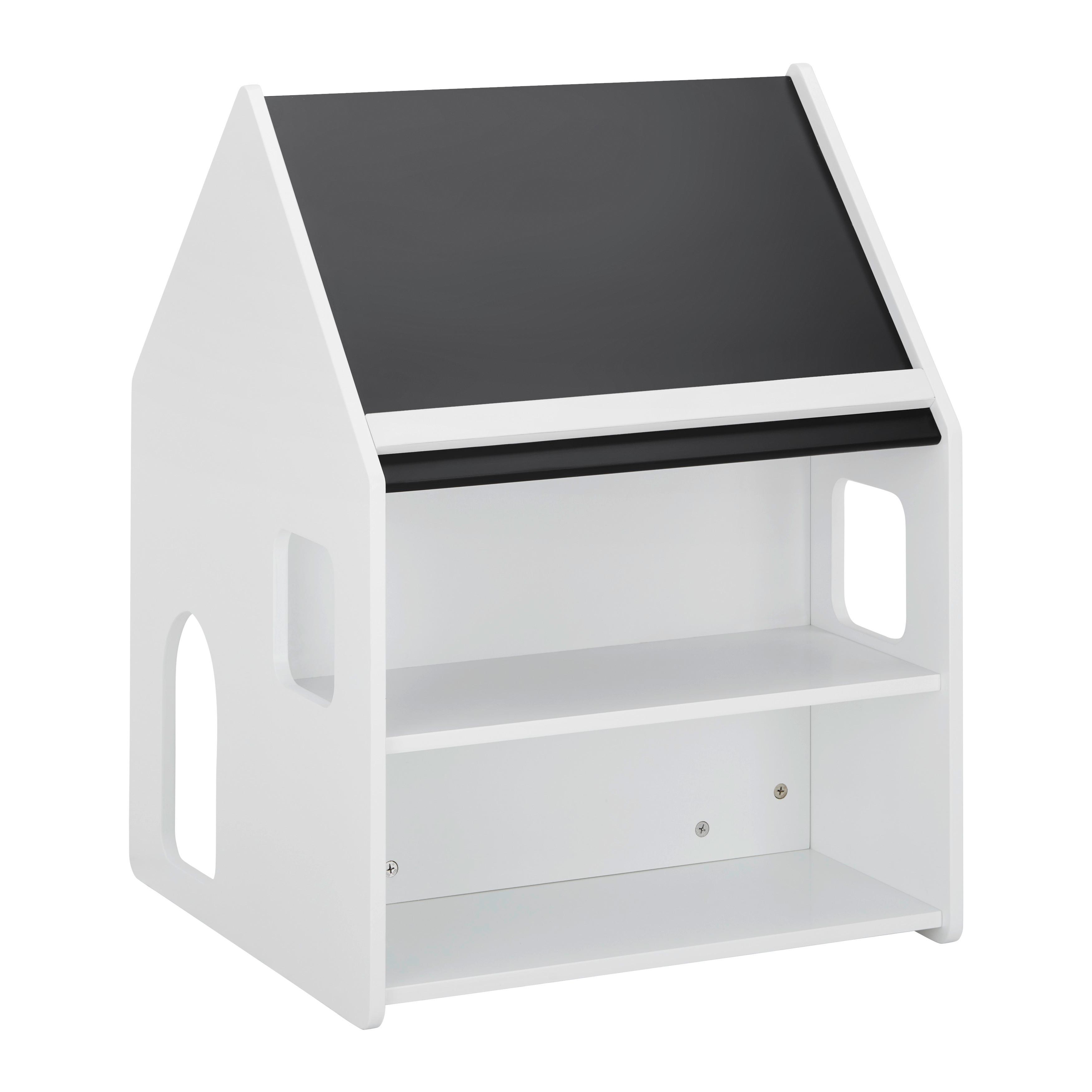 Spielhaus July Weiß MDF - Weiß, MODERN (60/80/60cm) - Bessagi Kids