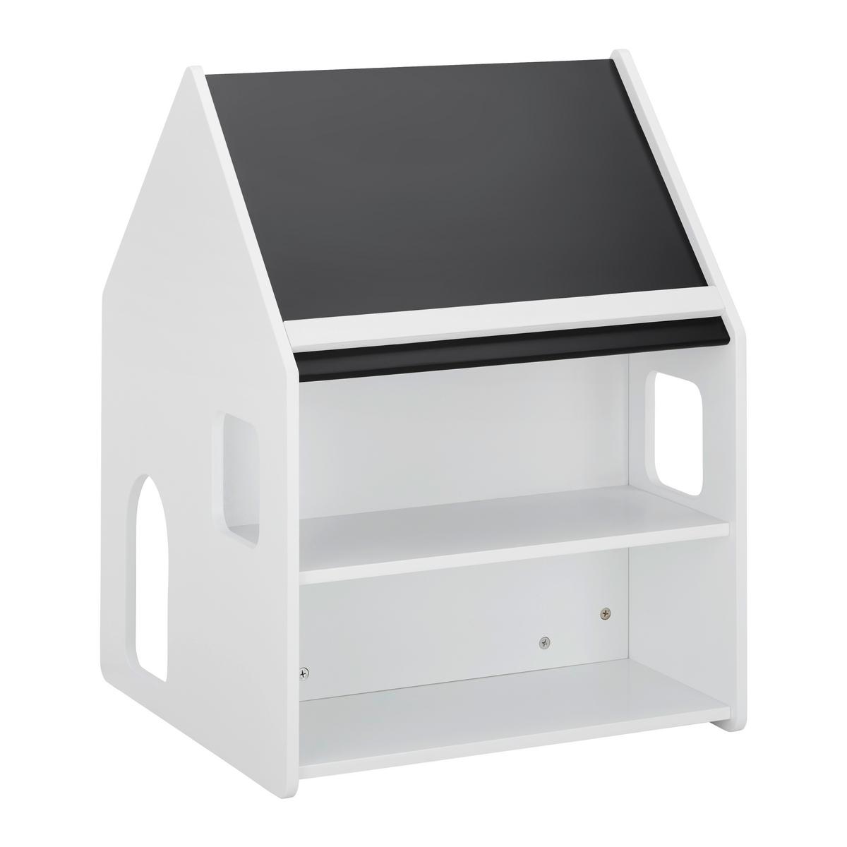 Spielhaus July Weiß MDF - Weiß, MODERN (60/80/60cm) - Bessagi Kids