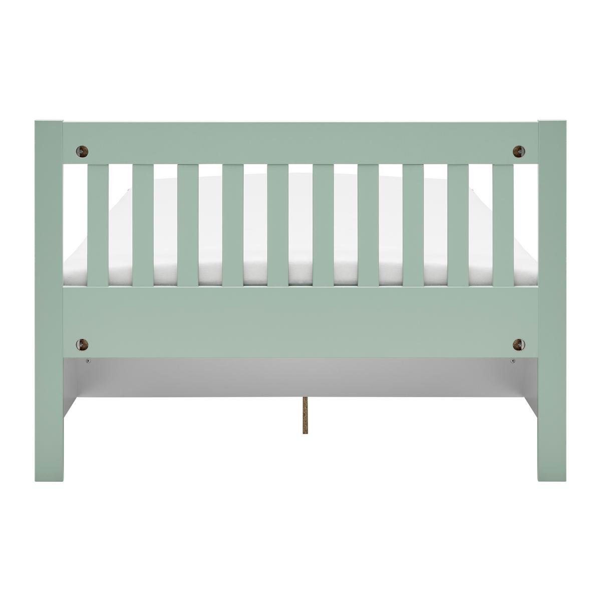 Stauraumbett Nizza Graugrün ca. 140x200cm - Graugrün, ROMANTIK / LANDHAUS, Holz (140/200cm) - Based