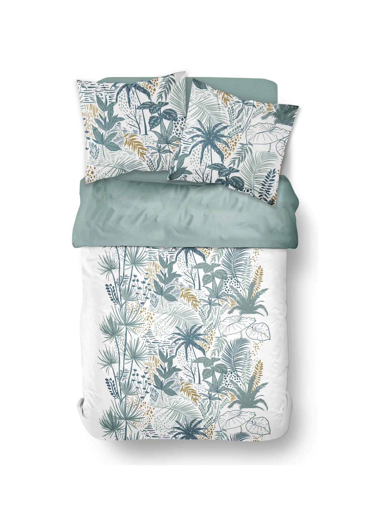 Lenjerie de pat Soft Green cca. 200x220/2x50x70 cm - Modern, textil (200/220cm)