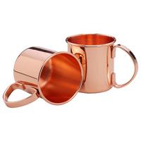 Pohárkészlet Echtwerk Kupferbecher-Set - rézszínű, Design, fém (9/13,7cm) - Echtwerk