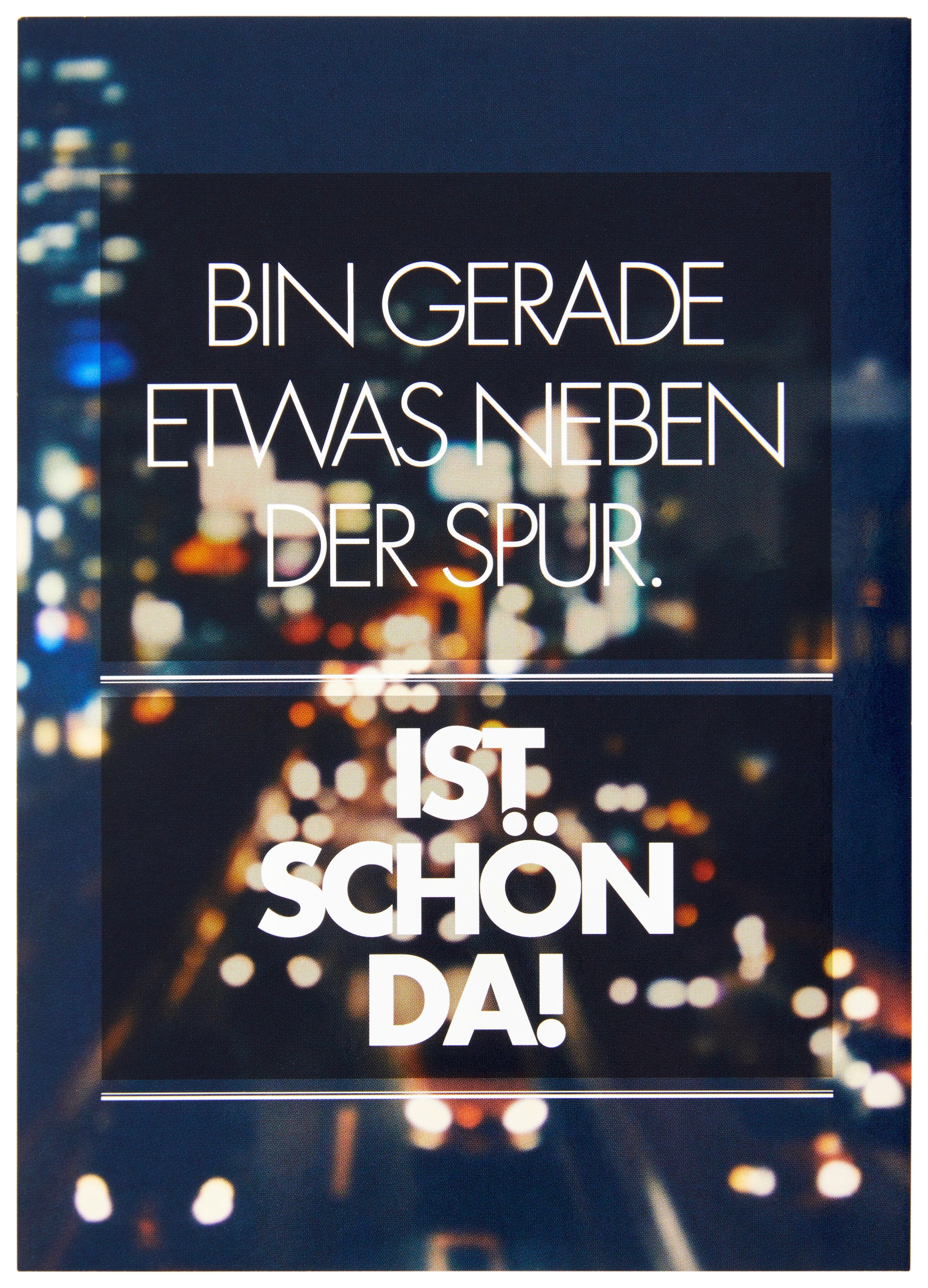 Postkarte Visual Statements Multicolor - Multicolor, Papier (10,5/14,8cm) - VS Visual Statements