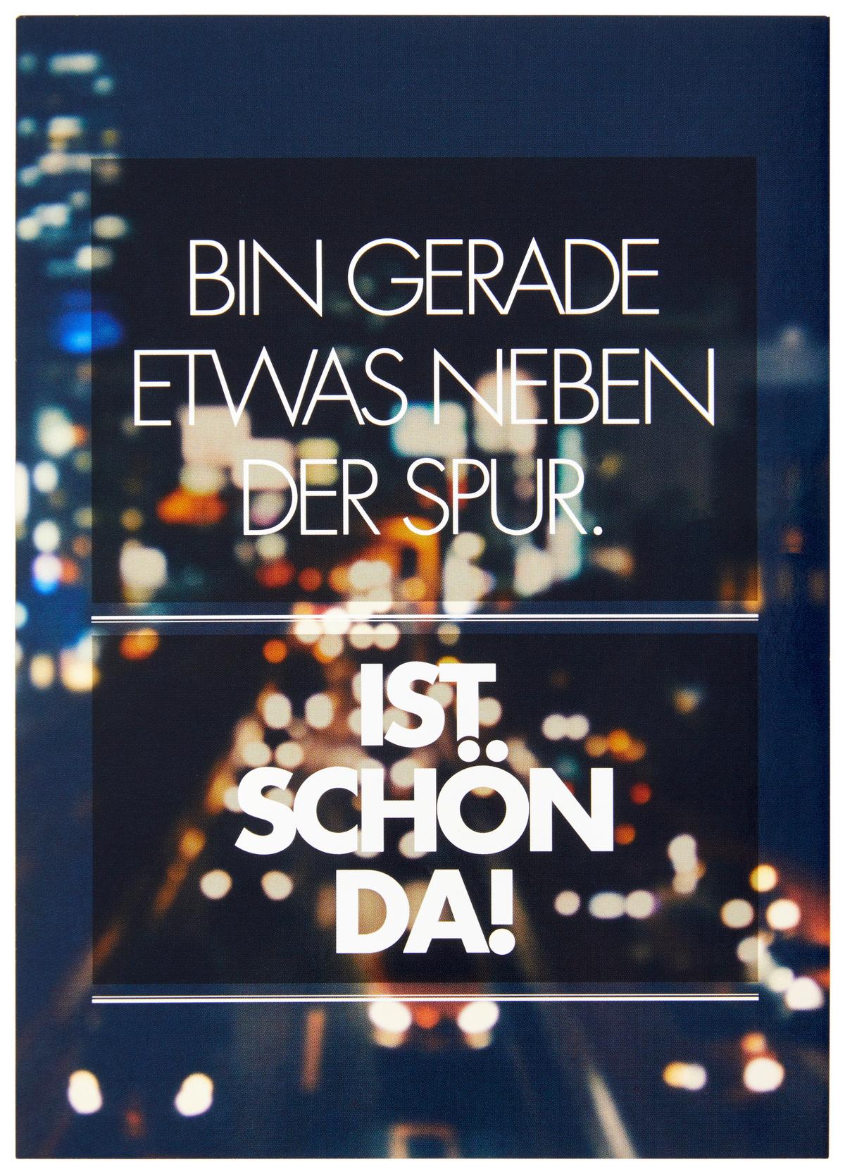 Postkarte Visual Statements Multicolor - Multicolor, Papier (10,5/14,8cm) - VS Visual Statements