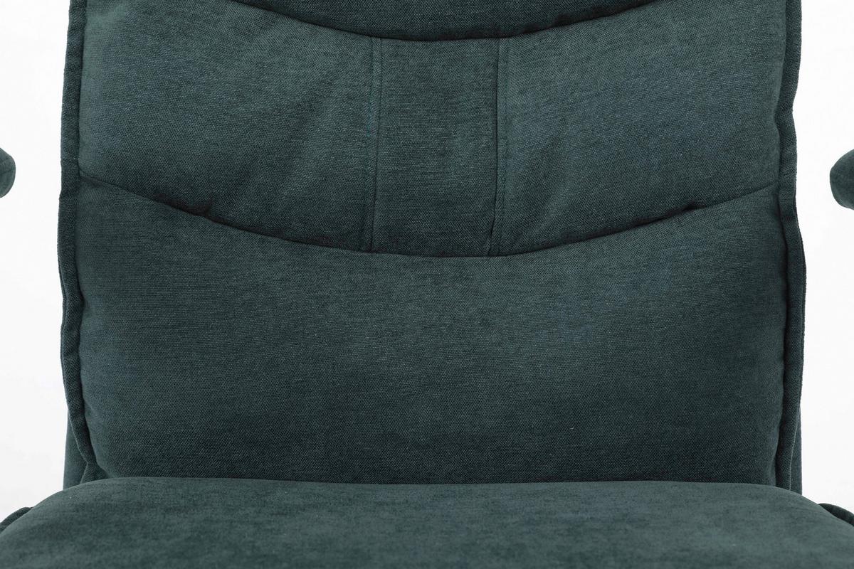 Scaun rotativ MADDOX - verde/negru, Modern, plastic/lemn (63/91-99/62cm) - Mömax