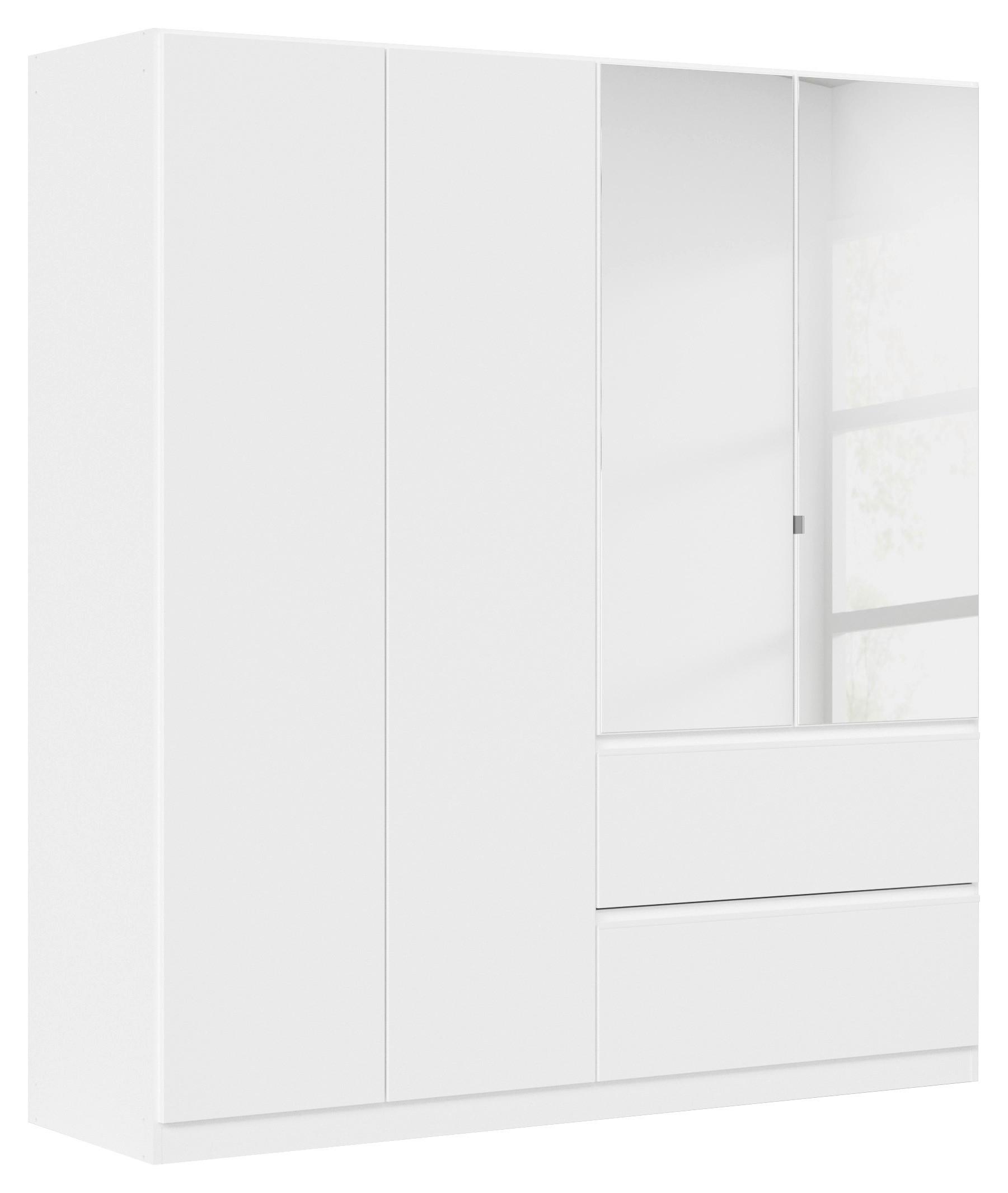 Omara S Klasičnimi Vrati Costa, Bela - bela, Moderno, leseni material (181/197/54cm) - Rauch Möbel