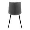 STOL SURI - grå/svart, Modern, metall/trä (46/87/59cm) - Bessagi Home