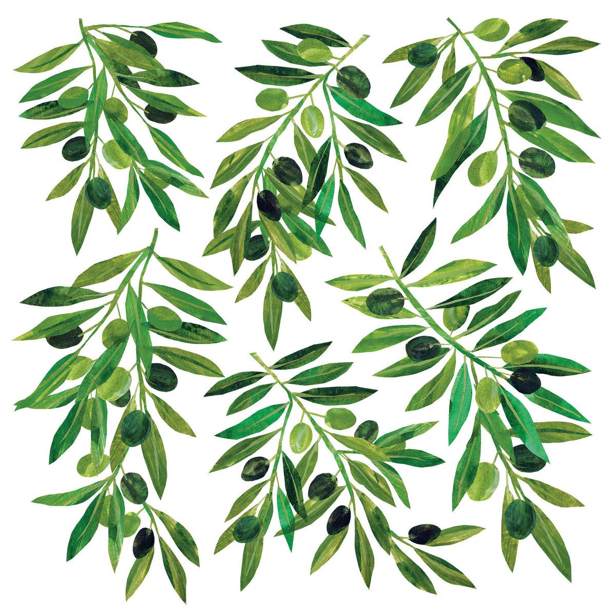 Serviette Kai Multicolor ca. 33x33cm - Multicolor, Papier (33/33cm)