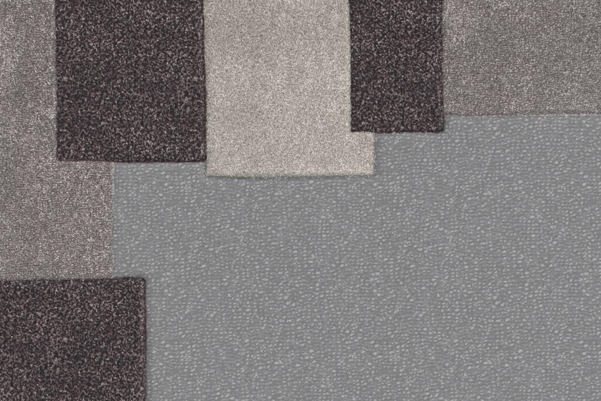 WEBTEPPICH SPIRIT FRISEE 3087 T/G 70X140 - Taupe/Grau, Basics, Textil (70/140cm) - Novel