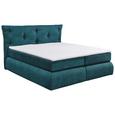 Boxspringbett in Petrol ca. 180x200 cm inkl. Topper - Petrol, KONVENTIONELL, Holzwerkstoff/Kunststoff (180/200cm) - Livetastic Boxspringbett in Petrol ca. 180x200 cm inkl. Topper - Petrol, KONVENTIONELL, Holzwerkstoff/Kunststoff (180/200cm) - Livetastic