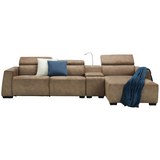 Canapea Modulară Bondi - maro, Modern, plastic/lemn (309cm) - Mömax modern living
