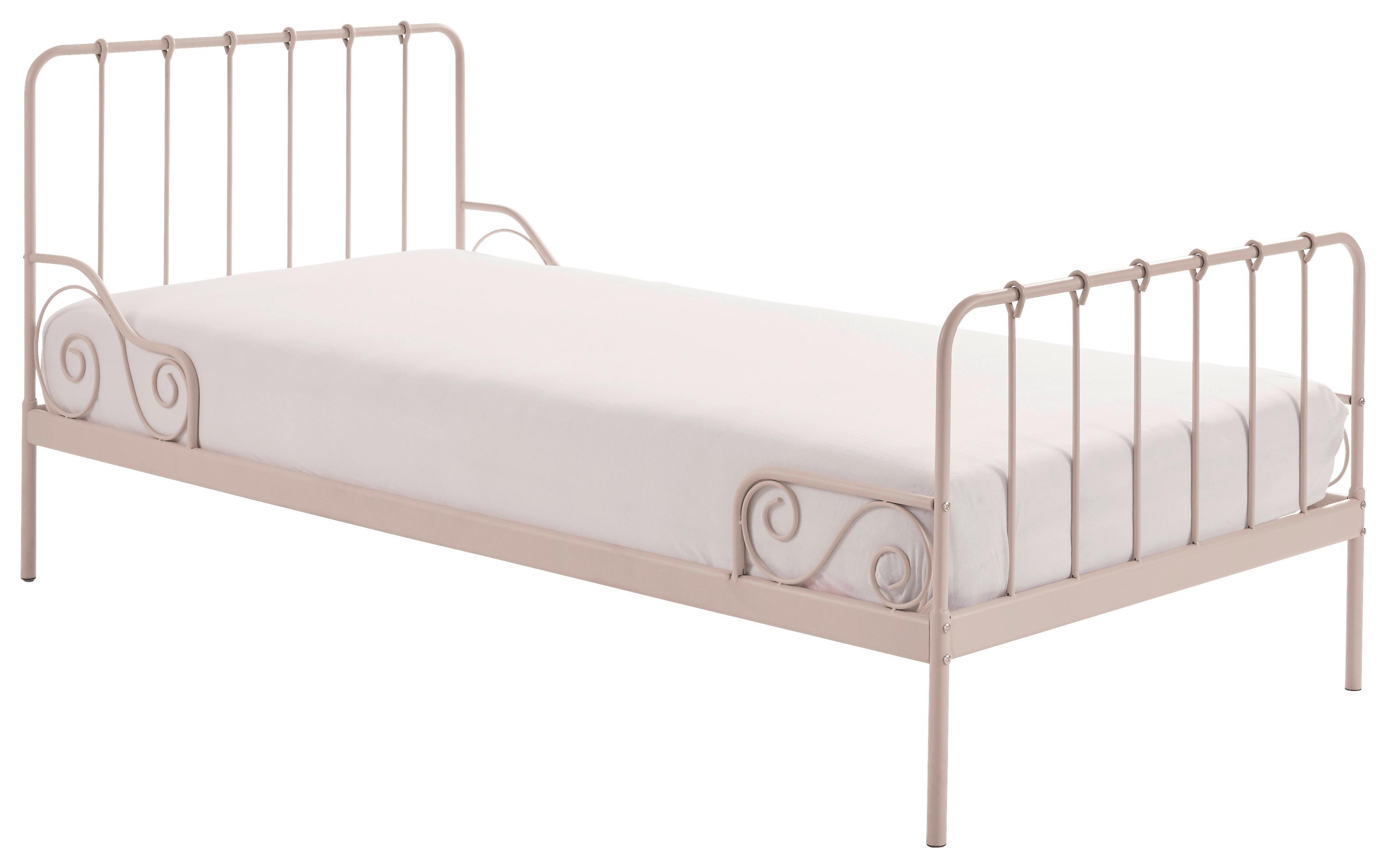 Kinder-/Juniorbett Alice ca. 90x200 cm Rosa - Rosa, ROMANTIK / LANDHAUS (90/200cm) - MID.YOU