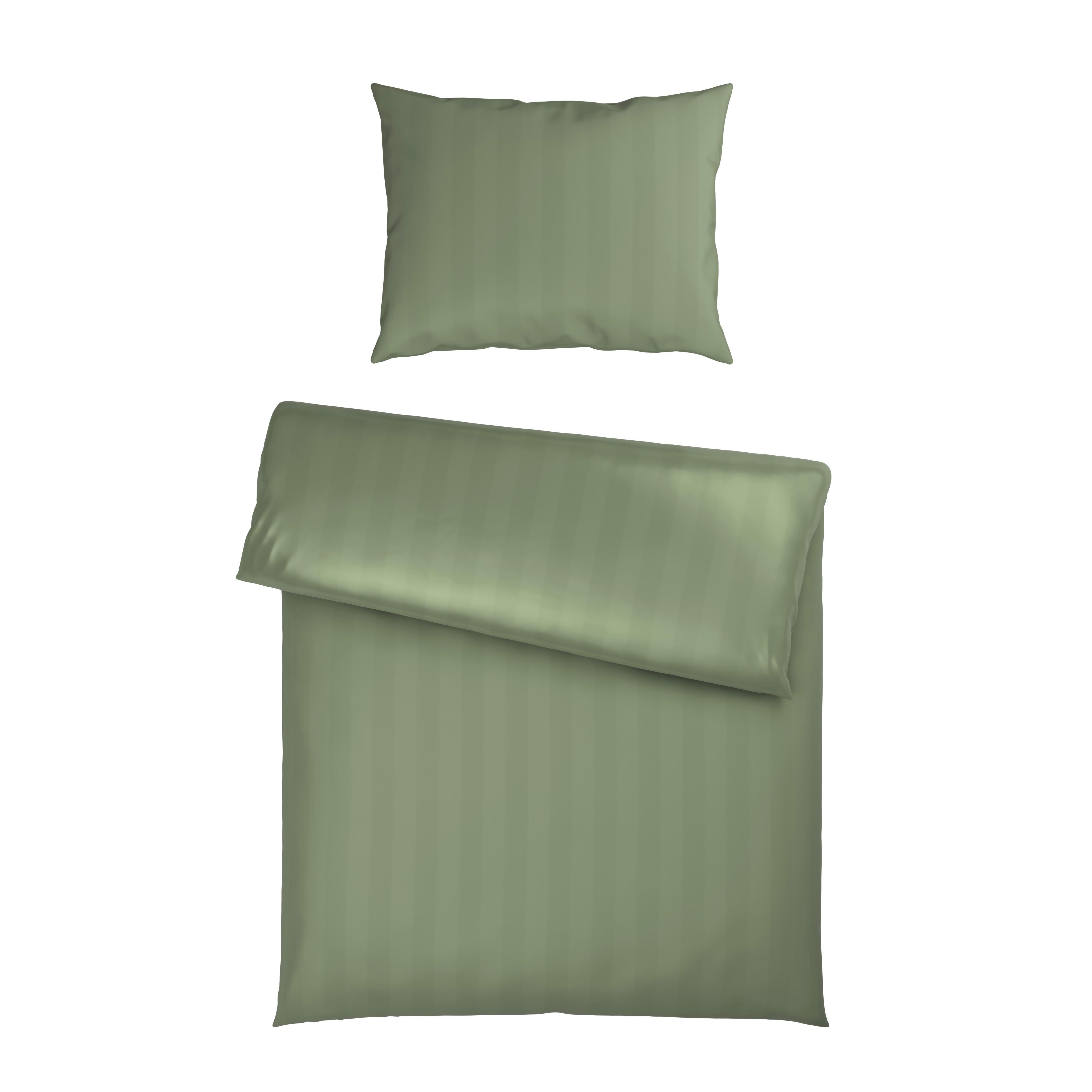 Posteljnina Xenia Streif, Zelena, 60/80, 140/200 - svetlo zelena, Moderno, tekstil (140/200cm) - Premium Living