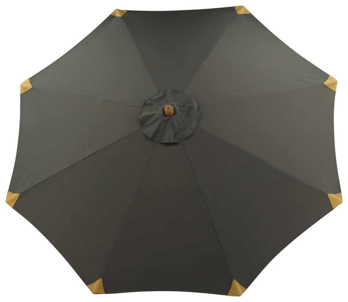SONNENSCHIRM CEROX - Grau, KONVENTIONELL (270/250cm) - Gardenson